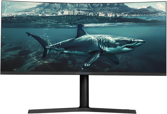 Sharkgaming Gaming Monitor 34" UWQHD 180Hz Curved