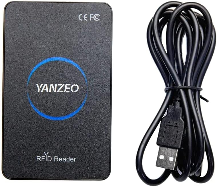 Yanzeo SR360 865Mhz ~ 915 Mhz Desktop UHF RFID Kaartlezer Writer Toegangscontrole Systeem POS Warehousing met Toetsenbord Emulatie Output