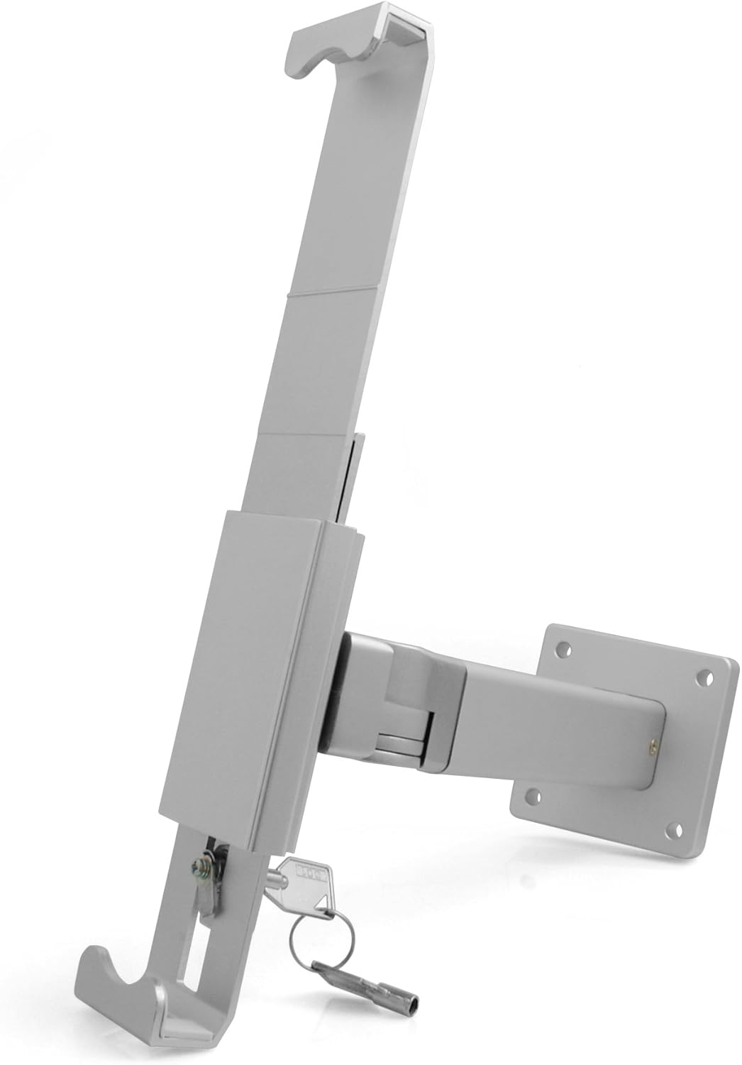 System-S Universele presentatie wandhouder houderarm afsluitbaar wandhouder voor tablet pc