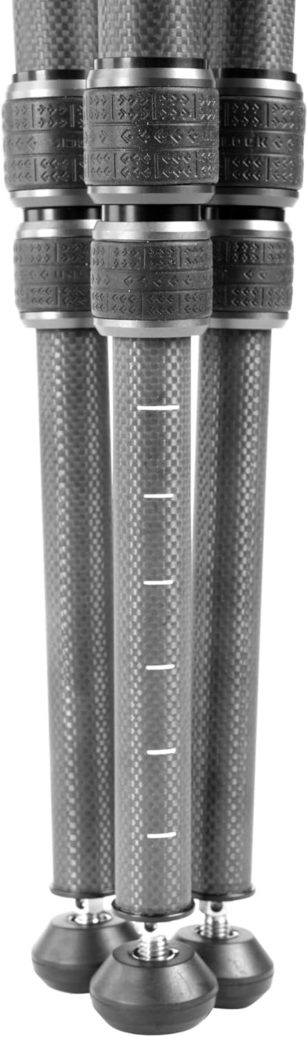 Vanguard Alta Pro 3VRL 303CV20 Carbon Video statief tot 180 cm met kogelkop en nivelleringsvoet