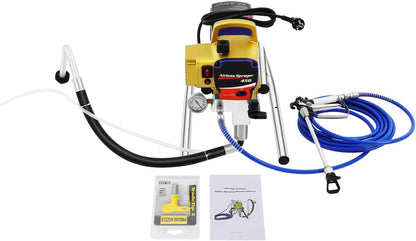 Verfspuit – Verfpistool – Airless Verfspuit – Elektrisch Verfspuitpistool – Hogedruk Verfspuit – 1500W Motor – 8 Meter Hogedrukslang