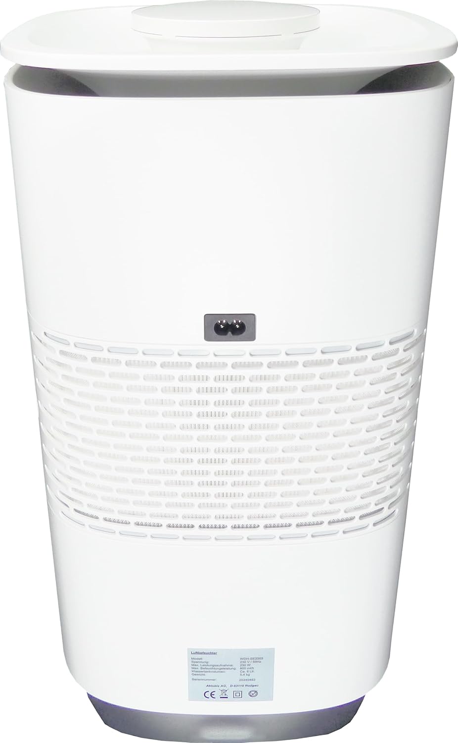 Aktobis WDH-SE2303 Luchtbevochtiger tot 800 ml/uur, wifi en aromavak (ook voor kalkwater)