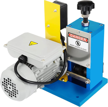 Happybuy Elektrische stripmachine 1,5-25 mm, automatisch draadstripgereedschap met 1 extra mes, eenvoudig te bedienen voor het recyclen van koperdraden