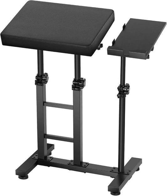 POARMEEY XXL Tattoo Armsteun Stand met Verstelbare Tattoo Tray voor iPad Professionele Oversized Armsteun en Houder Stand Combinatie