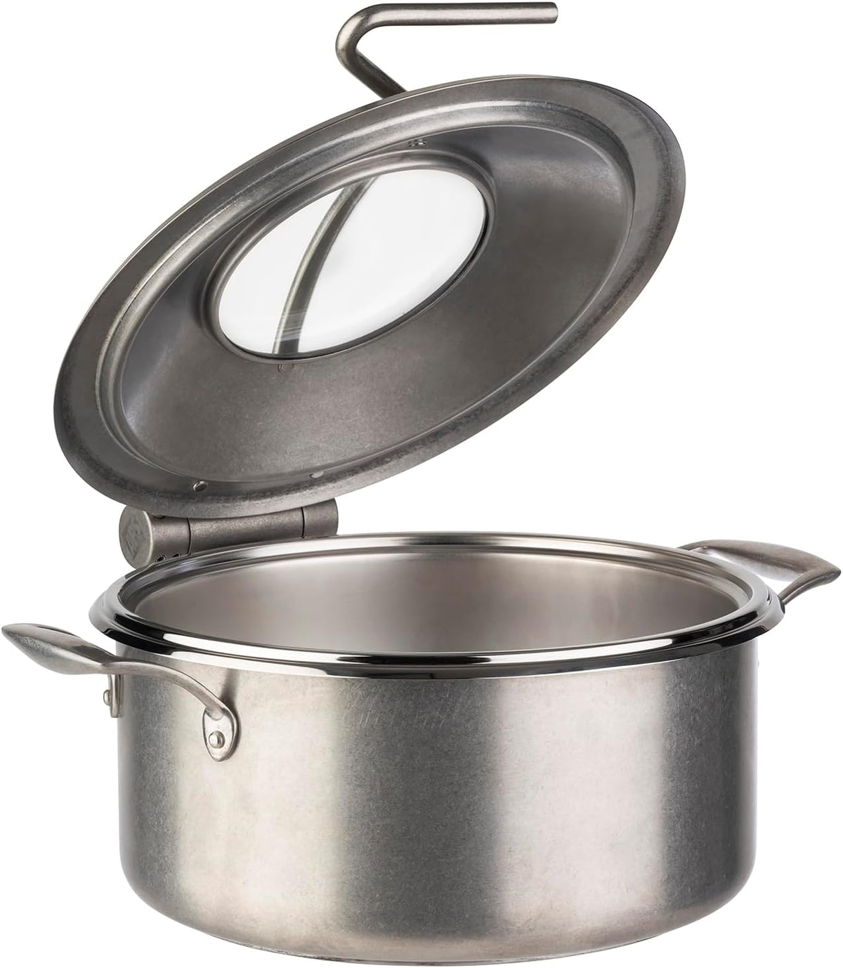APS 12342 Chafing Dish Orbit, 4-delige set Ø 30,5 cm, H: 17,5 cm18/8 roestvrij staal, vintage look