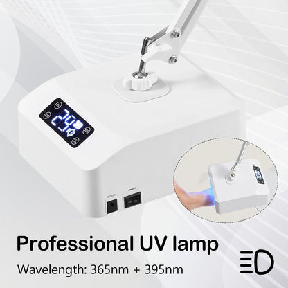 Nagellamp Voor Gelnagels – UV-Nagellamp – Gellamp – UV-Voetlamp – Voetnagellamp – 78 W – Draadloos Oplaadbaar
