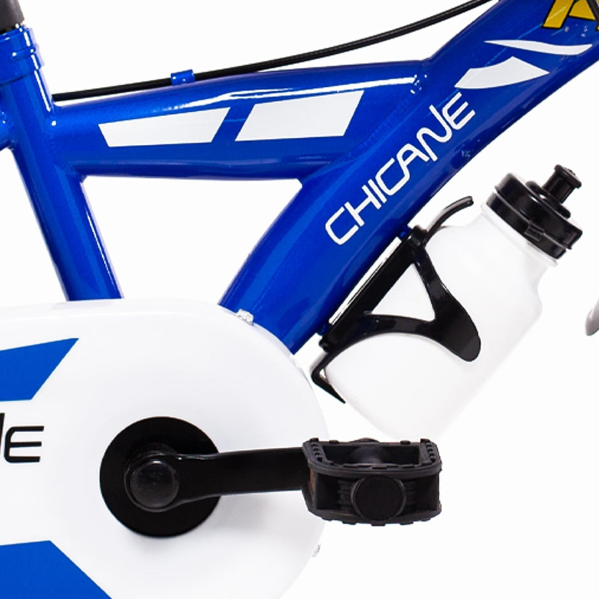 SCH Chicane fiets, kinderfiets, blauw, 14 inch