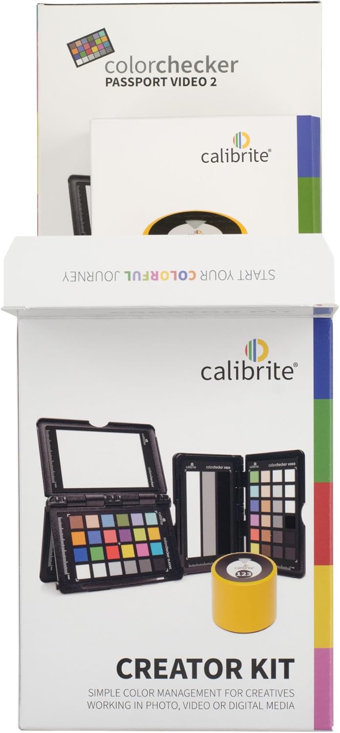 Calibrite Creator Kit - Display 123 en Paspoort Video 2 (CC123-PPV2)