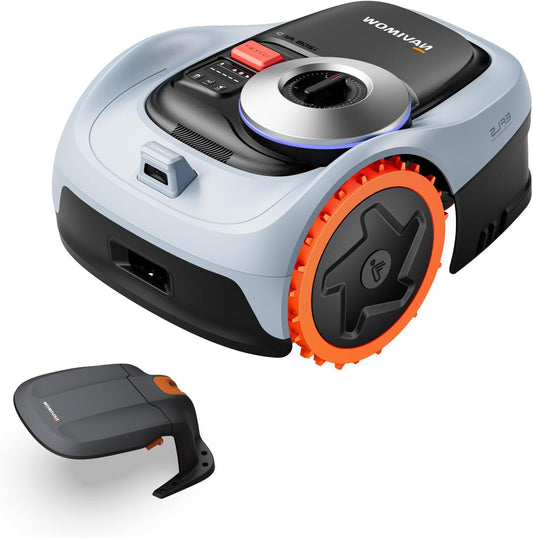 Robotmaaier – Automatische Grasmaaier – Gazongazonmaaier – Tuinmaaier – Driewielaandrijving – Hellingen Tot 45% – EFLS NRTK + Vision Navigatie – Inclusief Garage S - QUORE
