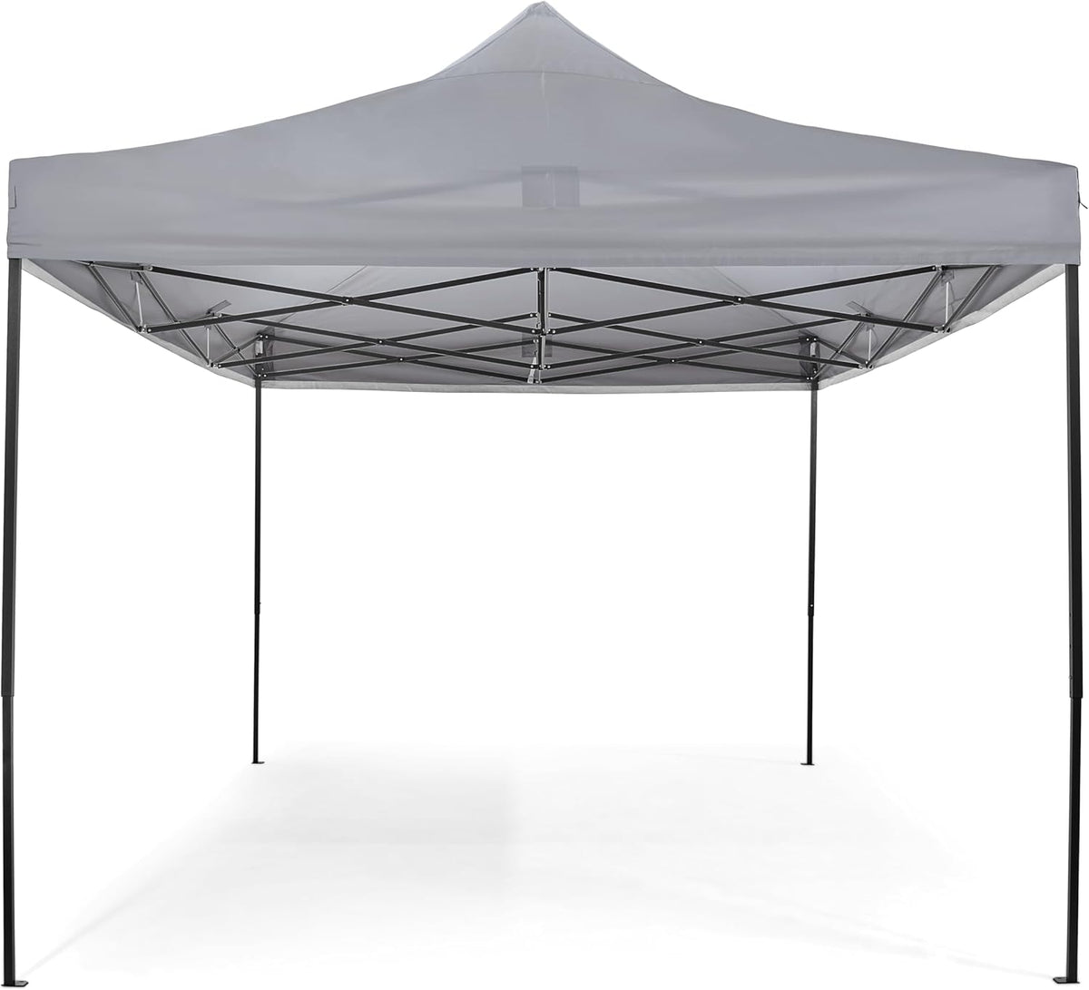 All Seasons Gazebos 3 x 4,5 m, volledig waterdicht vouwpaviljoen, metallic grijs