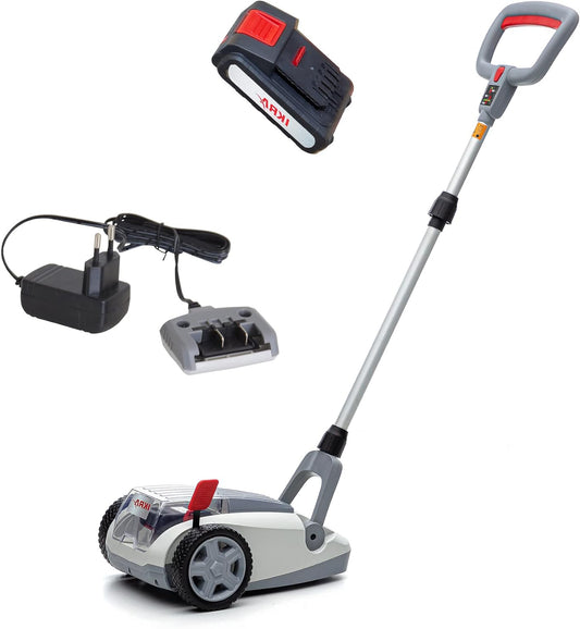 Accu Grasmaaier – Eenhands Maaier – Handgrasmaaier – Tuinmaaier – Loopmaaier – Mulchfunctie – Geschikt Tot 50 m² – 20V 2,0 Ah Accu Inclusief