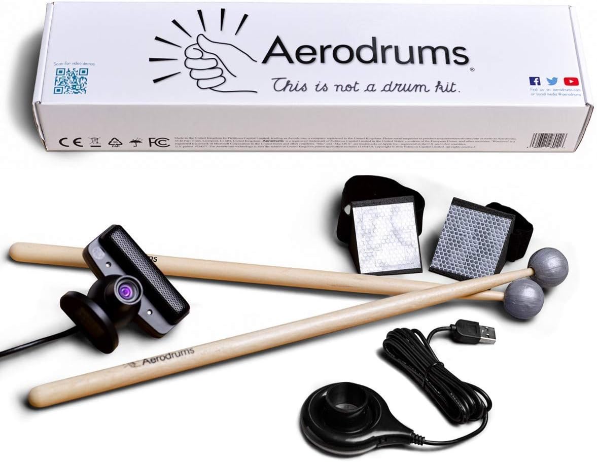 Digitale Air Percussion Set – Elektronische Drumset – E-Drums – Digitale Drums – Luchtdrum – Inclusief Camera – Speel In De Lucht
