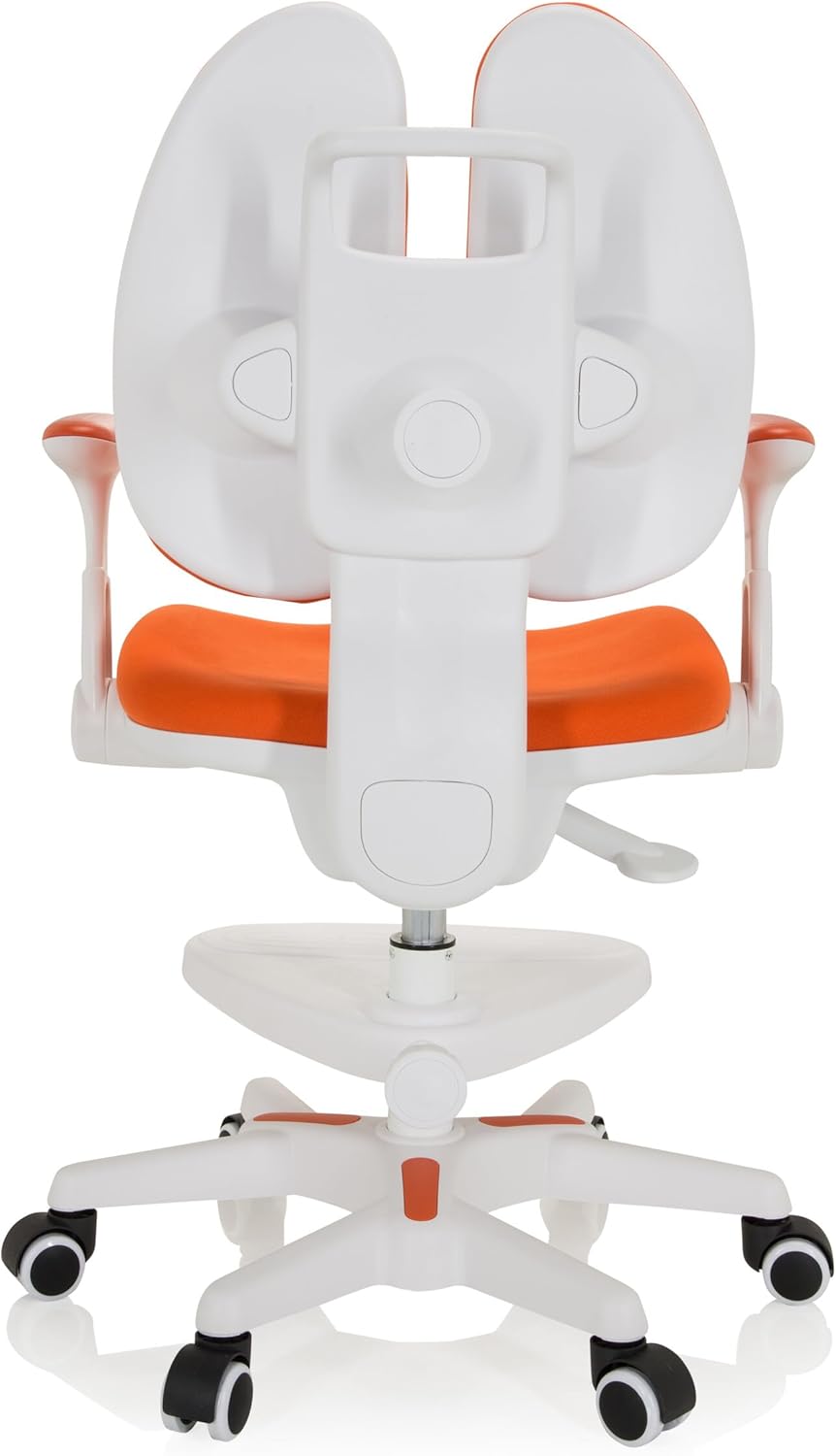 hjh OFFICE kinderstoel KID WING Stof Oranje