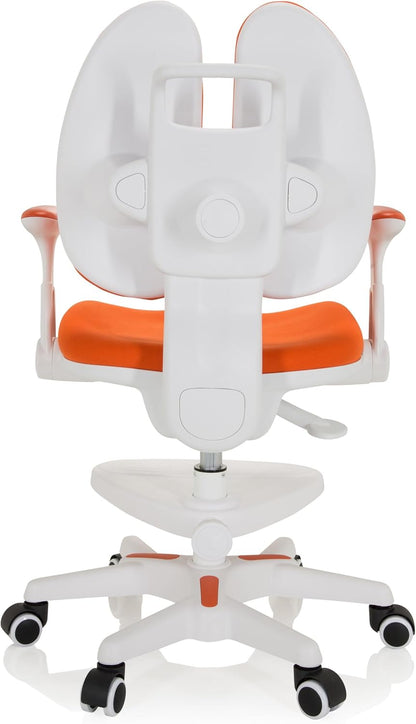 hjh OFFICE kinderstoel KID WING Stof Oranje