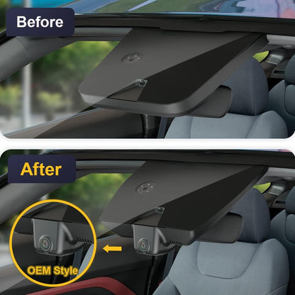 Dashcam 4K – Dashboardcamera – Autocamera – Rijcamera – Camera Voor Auto – OEM-Stijl Voor Automatisch Dimmende Spiegel – 4K UHD 2160P Met WiFi En Nachtzicht
