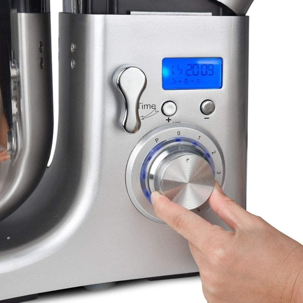 Müller Koch MK-6043 Roerapparaat, 10 liter, 6 snelheden, impulsregeling, led-display, K-schep, deeghaak, handmixer + bakschaal