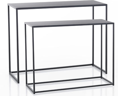 Dubbele console, H.77,5 x D 40 x L.100