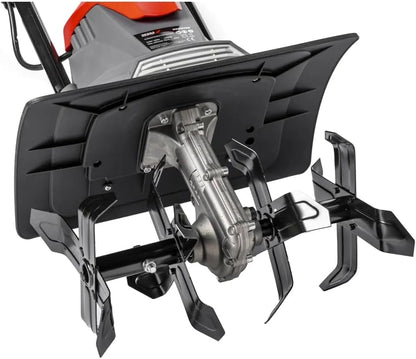 Garden DED8709 Elektrische motorhak, sterk 1050 W, werkbreedte 36 cm, kunststof metaal, ergonomisch lichtgewicht, 7,3 kg, tuinfrees, voorgevormde, ergonomische handgreep