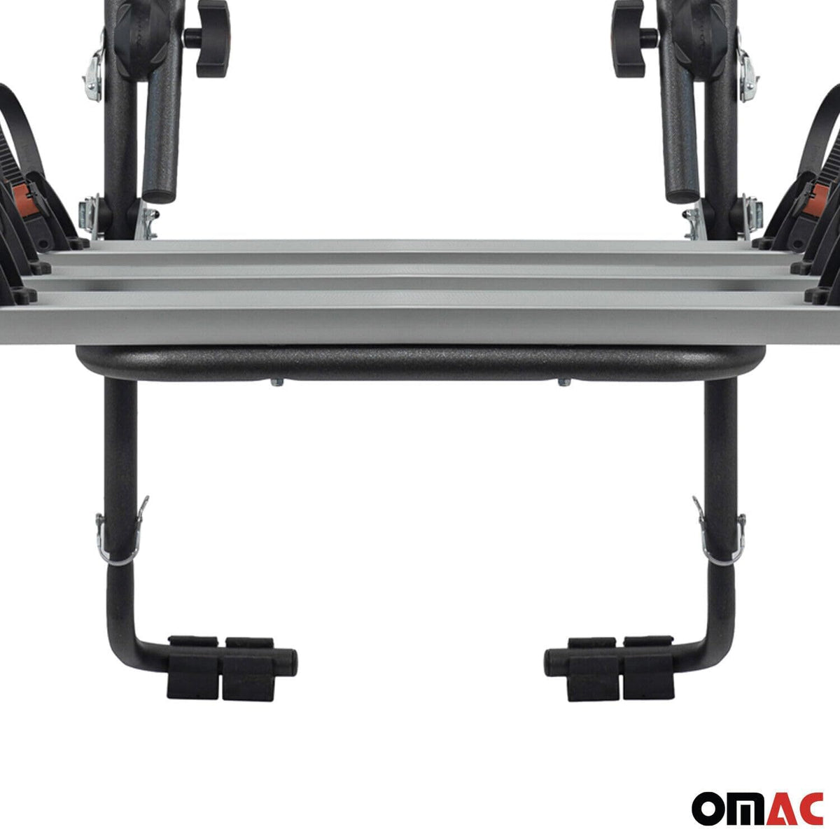 Menabo Bicycle Carrier 3 Bikes for VW Touran 2003-2025 Aluminium Black Silver - QUORE