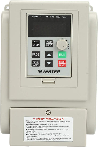 VFD Drive Inverter 220V AC Variabele Frequentie Drive Inverter VFD Speed Controller voor Eenfase 0.75kW Motor
