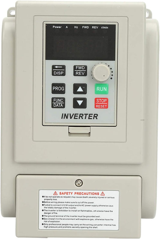VFD Drive Inverter 220V AC Variabele Frequentie Drive Inverter VFD Speed Controller voor Eenfase 0.75kW Motor