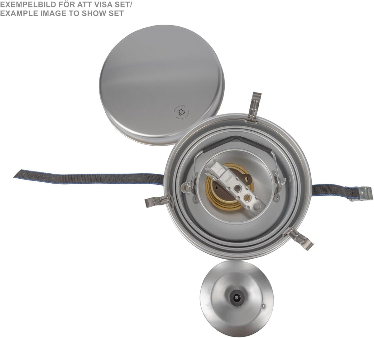 Stove 25-4 serie Hardanodized Aluminium