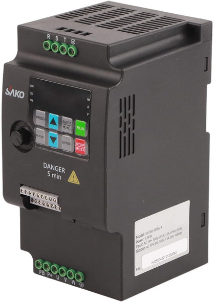 Mini VFD 380 V frequentieomvormer SKI780-5D5G-4 3-fasen omvormer voor 3-fasen draaistoelmotoren (380 V 5,5 KW)