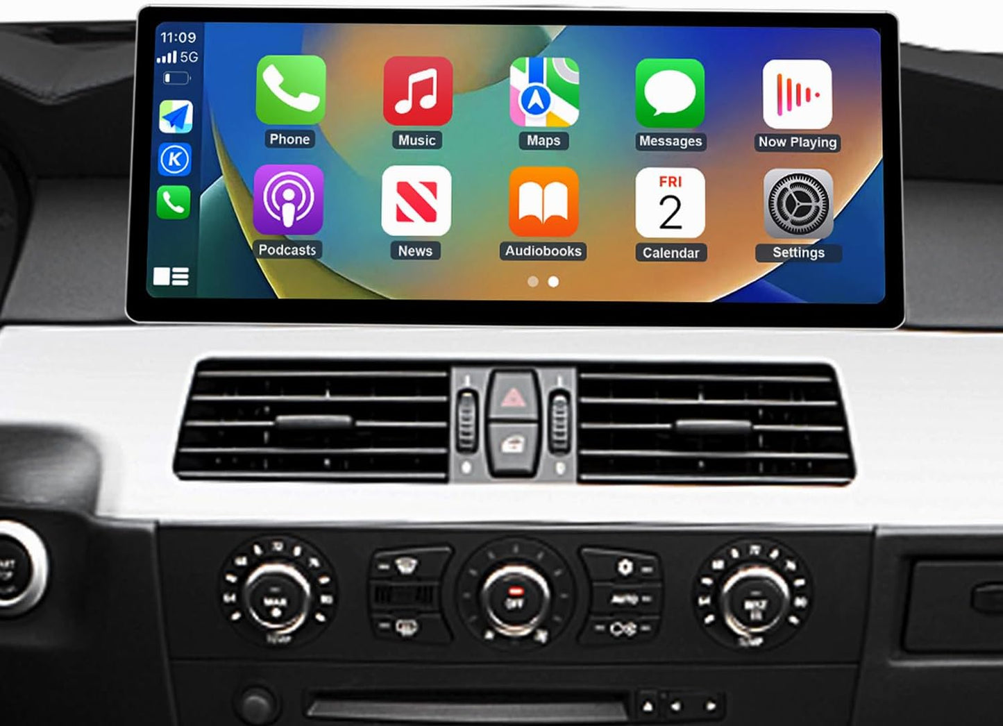 CarPlay Scherm – Multimediascherm – Touchscreen Display – Autoradio Upgrade – Autoinfotainment – 12,3 Inch HD Scherm – Draadloze CarPlay & Android Auto