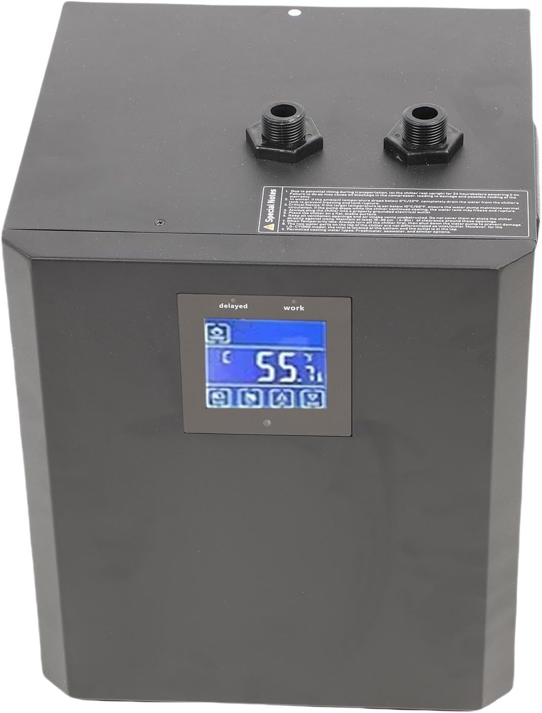 IJsbadwaterkoeler – Waterkoeler – Cold Plunge Koeler – IJsbad Koeler – Badkoelsysteem – 1/3 Pk EU-Plug 220V – LCD-Touchscreen Met Afstandsbediening