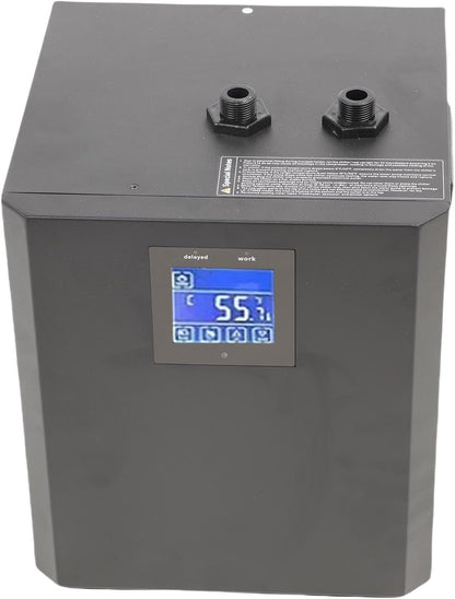 IJsbadwaterkoeler – Waterkoeler – Cold Plunge Koeler – IJsbad Koeler – Badkoelsysteem – 1/3 Pk EU-Plug 220V – LCD-Touchscreen Met Afstandsbediening