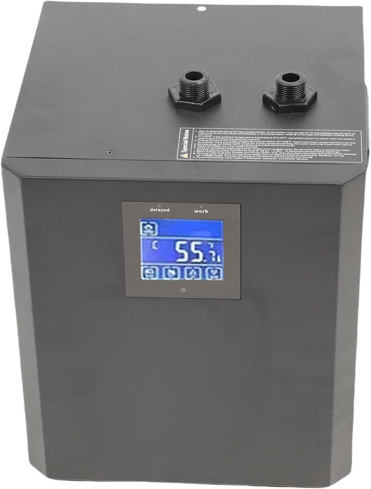 IJsbadwaterkoeler – Waterkoeler – Cold Plunge Koeler – IJsbad Koeler – Badkoelsysteem – 1/3 Pk EU-Plug 220V – LCD-Touchscreen Met Afstandsbediening
