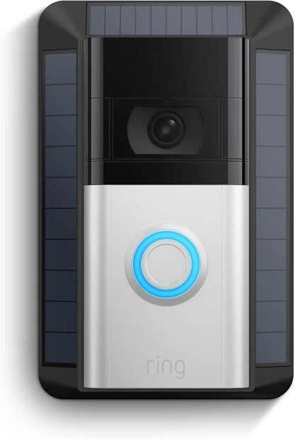Maak kennis met Ring Battery Video Doorbell Pro + Ring Solar Charger (2e generatie) | Draadloze videodeurbel en beveiligingscamera