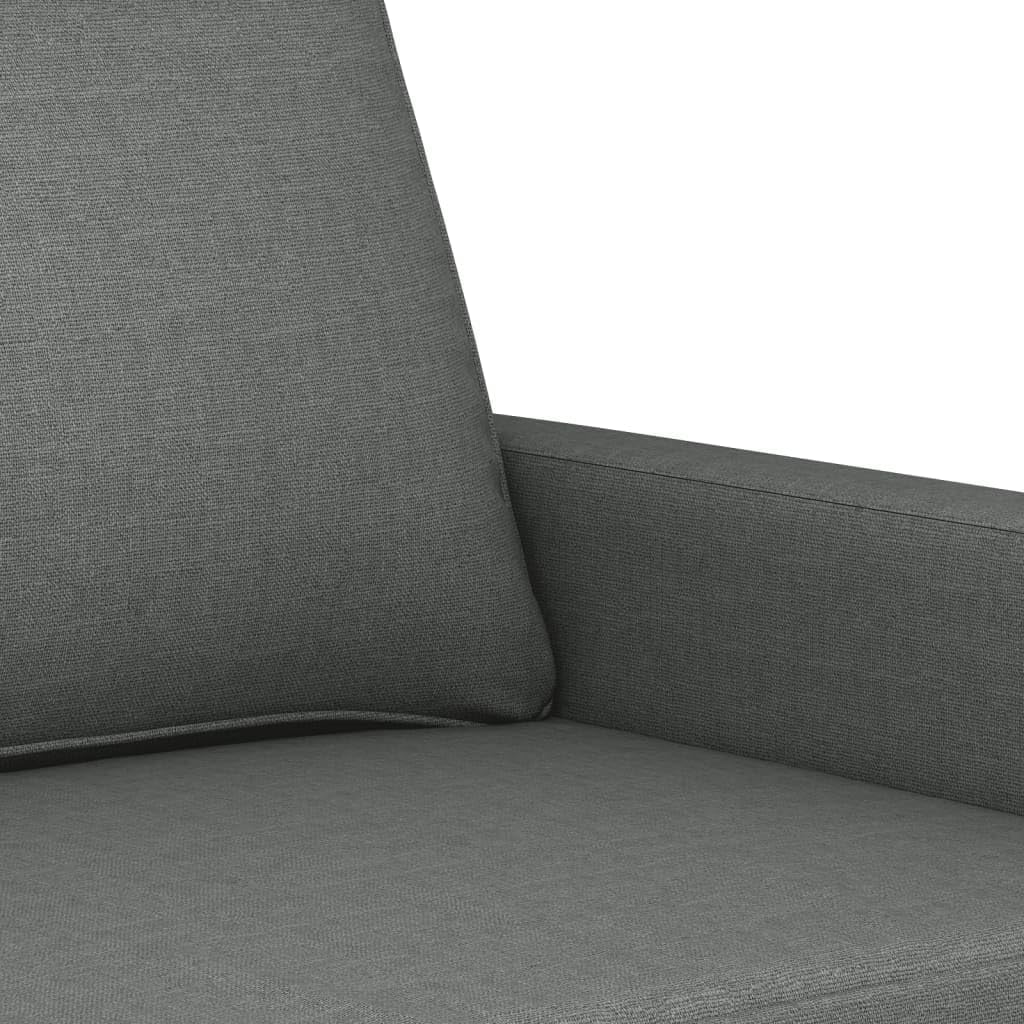 ZIRLANLV Lounge Sofa Sofa with Armrests Back Cushions, Living Room Sofa, Design Sofa Metal Frame, Available As Single, Double or Three Seater, Modern (Wine Red) (Dark Grey #17)