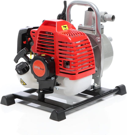 Benzine Waterpomp – Tuinpomp – Irrigatiepomp – Vijverpomp – Watertransportpomp – 1,4 kW Motor – 8.000 L/u Debiet – Opvoerhoogte 30 Meter