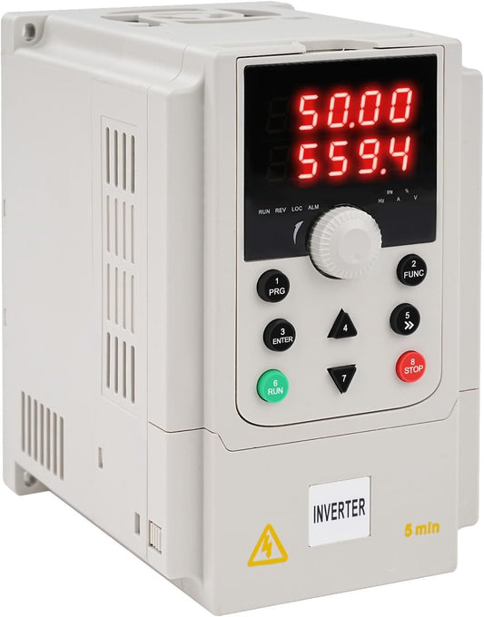 Jadeshay 220 V 1,5 kW zonne-PV-omvormer, 1-fasen-ingang, 3-fasen-uitgang, waterpomp-/ventilator-frequentieomvormer (2,2 kW)