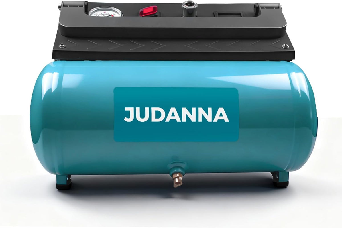 Accucompressor – Persluchtcompressor – Luchtpomp – Draagbare Compressor – Pneumatische Compressor – 8 Bar Werkdruk – 8 Liter Capaciteit