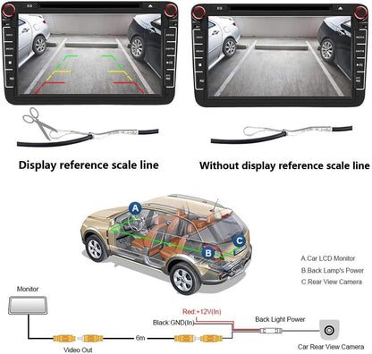 Nachtzicht 170° Voertuigspecifieke Koffergreep Camera Geïntegreerd in Koffergreep Achteruitkijkcamera Achteruitkijkcamera voor Audi A4 S4 RS4 Quattro 8E2 B6 8EC B7 B8 8K2 1.6 1.8T 2.5TDI/Avant 8E 8E5