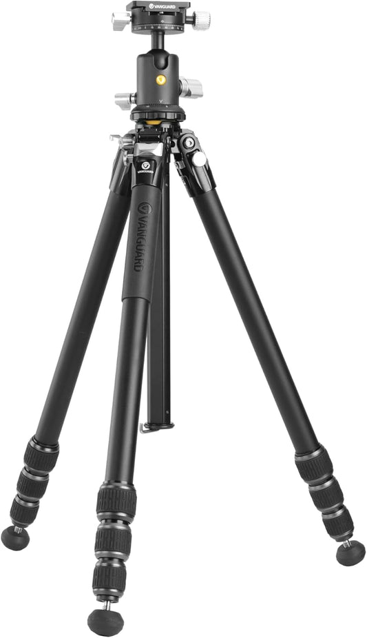 Statief Met Kogelkop – Camera Statief – Fotostatief – Videostatief – Driepoot – Aluminium – Draagvermogen 15 Kg