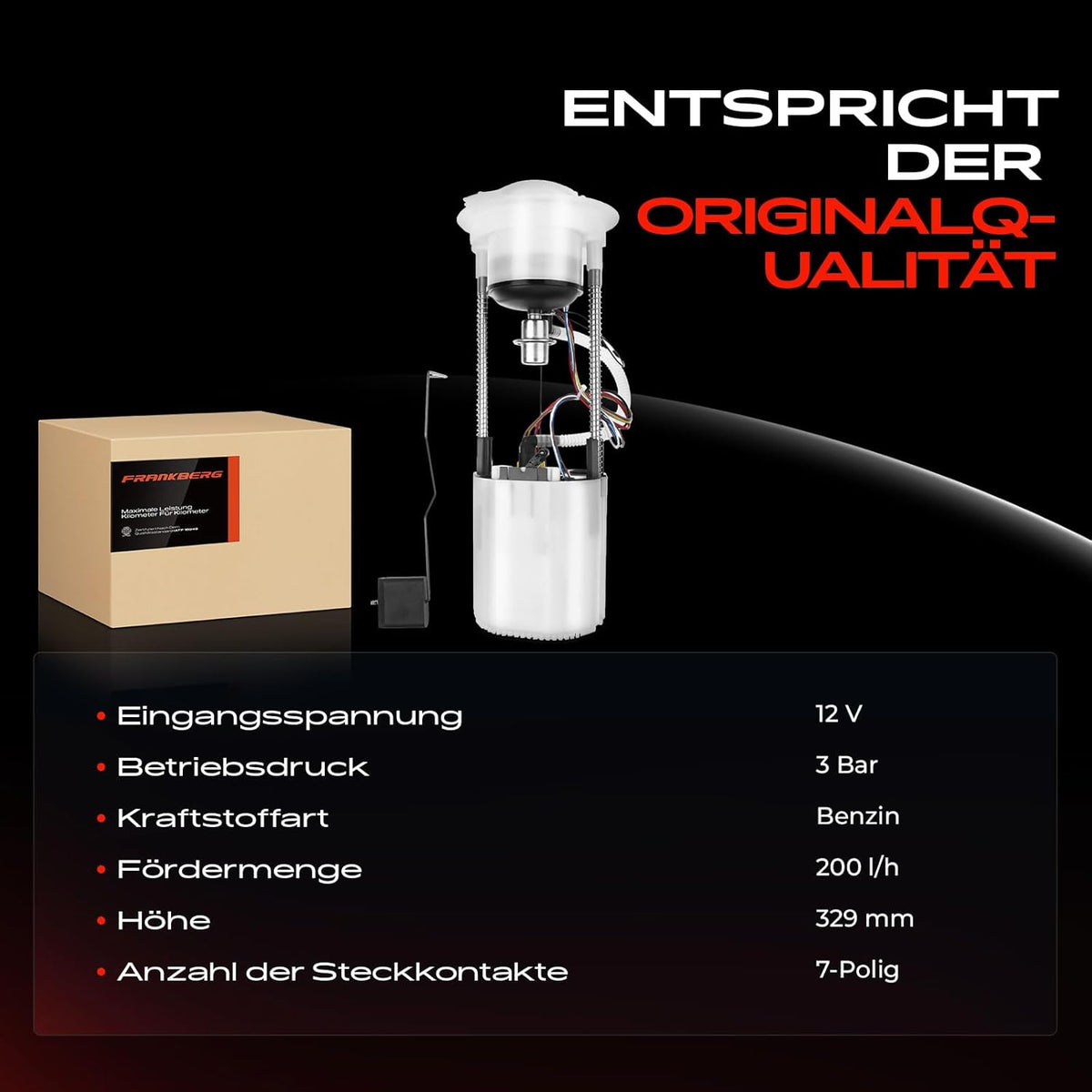 Brandstofpomp brandstoftransporteenheid voor Q5 8RB 2.0L 3.0L benzine 2011-2017 8R0919051E