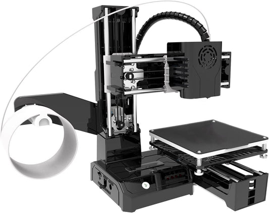 Mini 3D-printer – Compacte 3D-printer – Beginnersprinter – Desktop 3D-printer – FDM 3D-printer – Printvolume 10x10x10 cm – Ondersteuning PLA en TPU filament