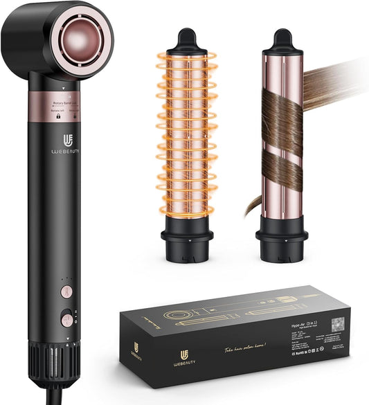 3-In-1 Airstyler – Föhnborstel – Haardroger – Krultang – Haarstyler – 110.000 Omw/Min – 200 Miljoen Negatieve Ionen