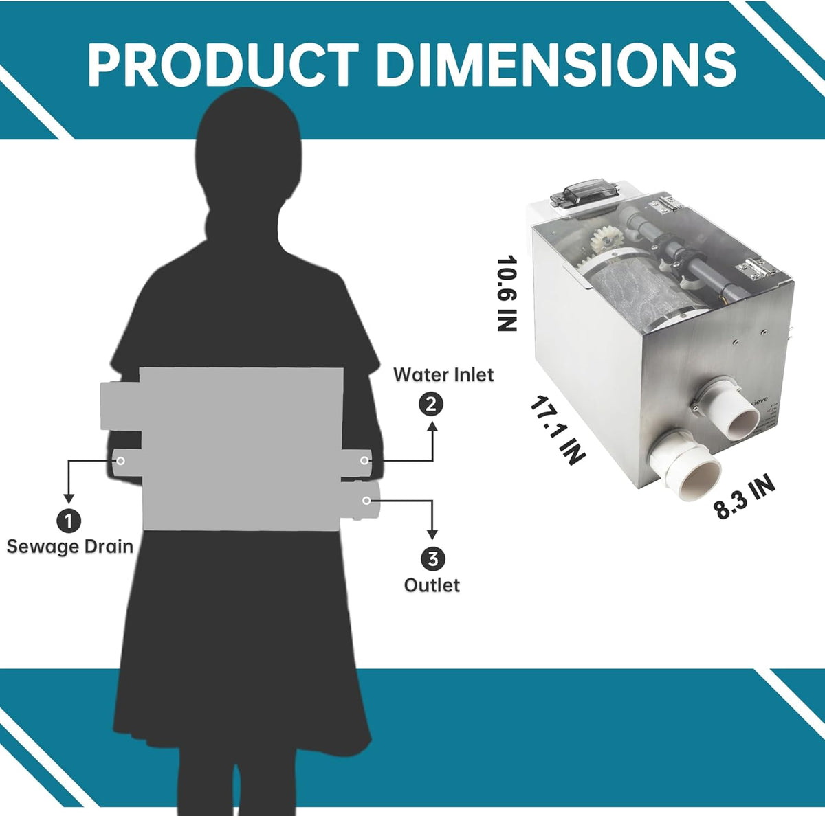 Automatische Roterende Trommelfilter voor Koi Tilapia Vijvers, Aquaria, Hydrocultuur, Aquaponics, Koi Vijver Filter 4T10-1 RDF