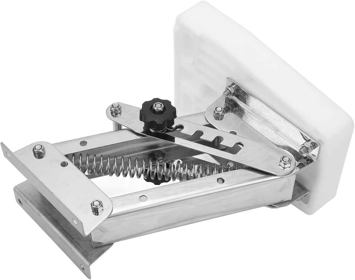 Buitenboordmotor Mount, 110LBS Lading Verstelbare Auxiliary Boot Motor Mount Hoge Sterkte Roestbestendig Robuuste Structuur Voor 7.5 Tot 20 2 Takt Motoren,Reserveonderdelen voor boten,jachten