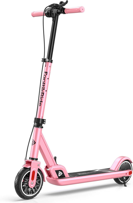 FanttikRide T9 Elektrische step voor kinderen van 1,3 tot 1,7 m, snelheden van 11/16/19 km/u, led-batterij-indicator, in hoogte verstelbaar, opvouwbaar, elektrische step voor kinderen, tot 40 minuten
