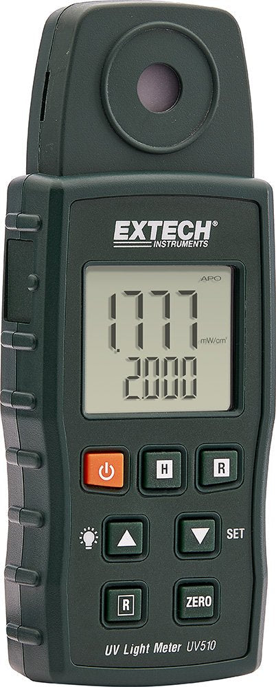 Extech UV510 Compacte UV-lichtmeter, groen