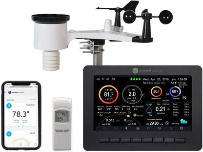 Ambient Weather WS-2000 Smart Weerstation met WiFi Remote Monitoring en Waarschuwingen