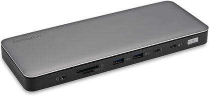 Kensington AD2010T4 Thunderbolt 4 Docking Station, Dual Monitor 8K/4K, Micro SD Kaartlezer, 96W Power Delivery, 2 x HDMI, Ethernet, USB-C 3.2 & 4 x USB-A-Poorten (K34111EU)