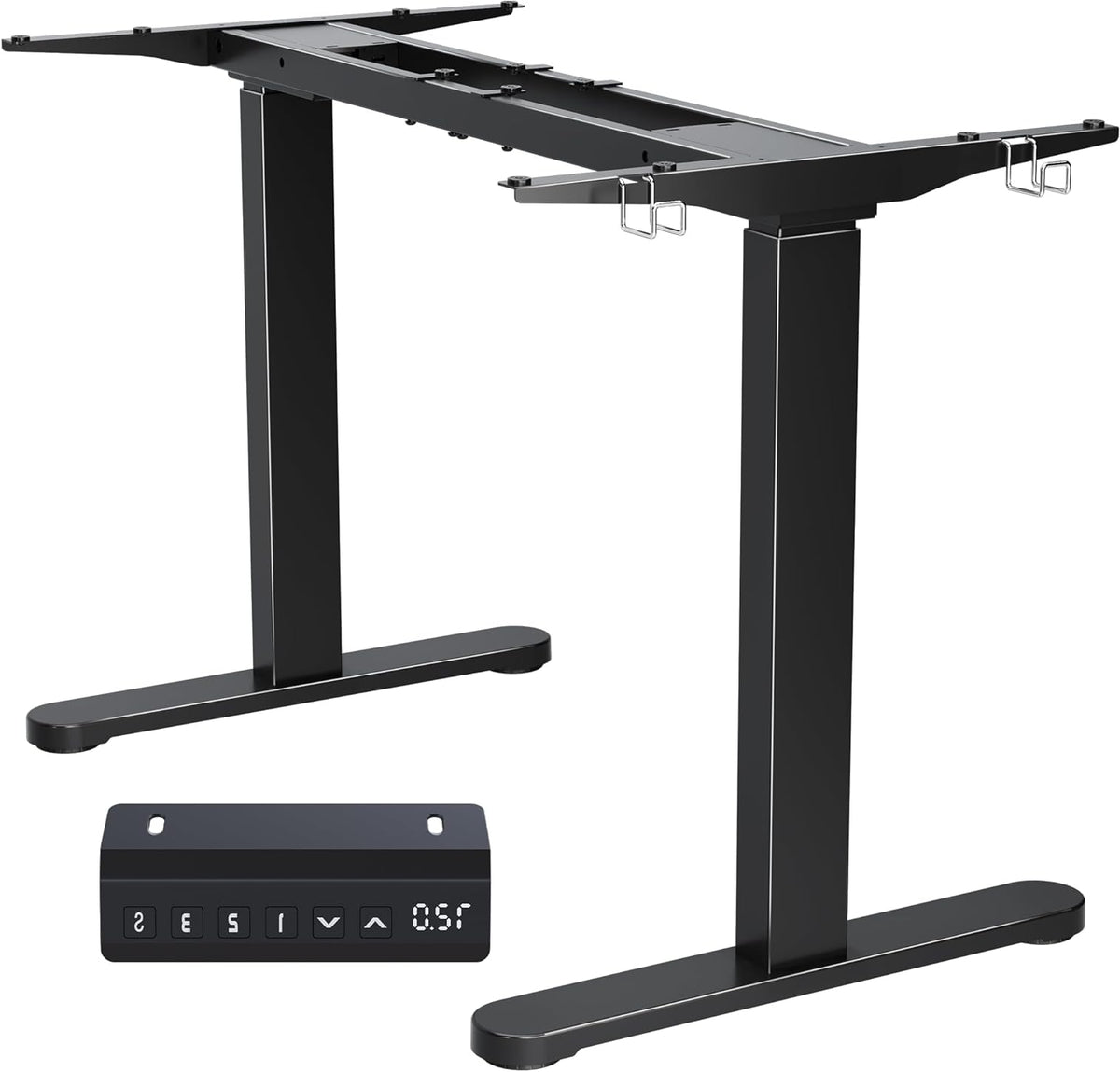BONTEC Height Adjustable Electric Desk Height Adjustable Stable Standing Desk - QUORE