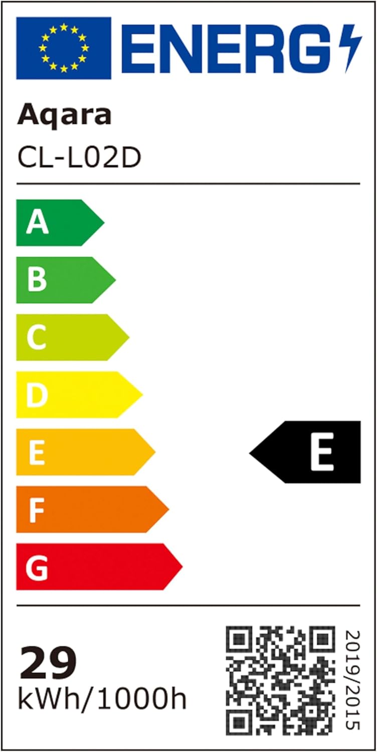 Aqara Ceiling light T1M, requires Zigbee 3.0 HUB, RGB+IC with gradient effects, 40W 3450 lm, 2700-6500 K Tunable white, supports HomeKit, Alexa, Google and IFTTT [Energy Class E], Matter over Bridge - QUORE