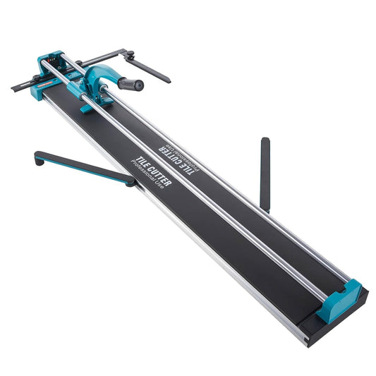 VEVOR Hand Tile Cutter, 120 cm, Professional Tile Cutter with Double Steel Guide and 2 Non-Slip Feet, Ergonomic Non-Slip Handle, Adjustable Ladder
